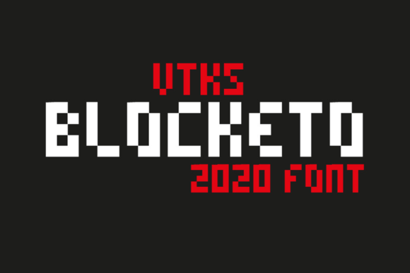 Blocketo: A Fun Display Font for Web Design
