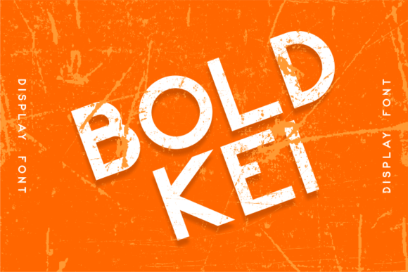 Bold Kei: A Bold Display Font