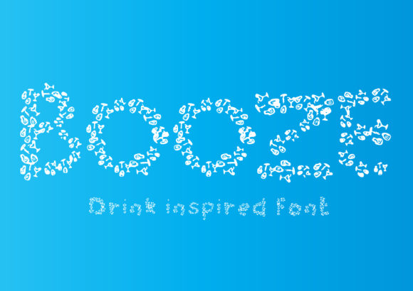 Booze: A Fun Display Font for Creative Projects