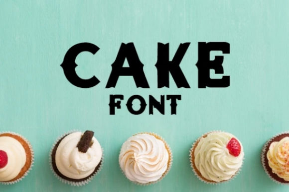 Cake Font: Bold and Beautiful