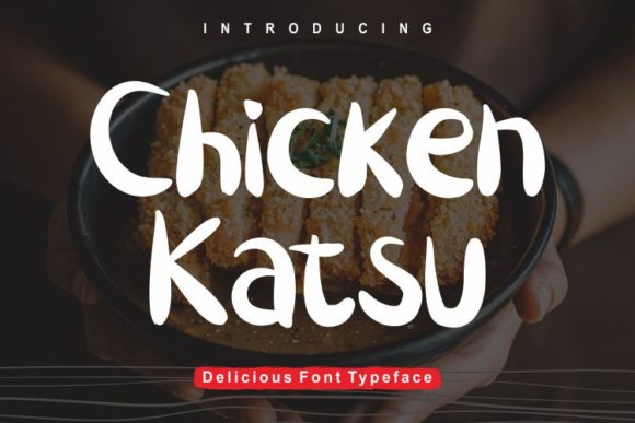 Chicken Katsu: Bold Font for Impactful Campaigns