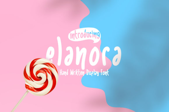 Elanora: A Joyful Display Font