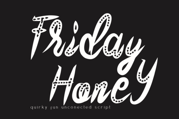 Friday Honey Font for Bold Branding