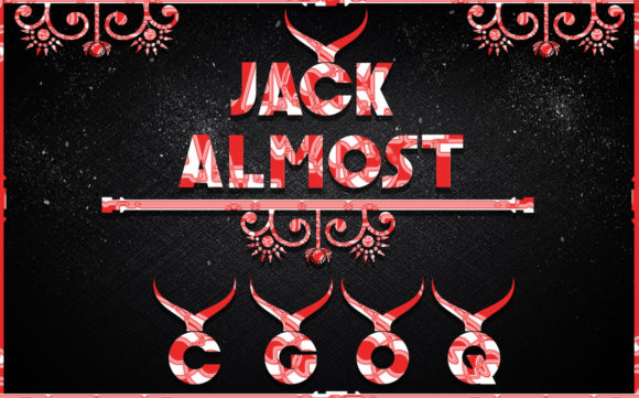 Jack Almost: A Bold Display Font