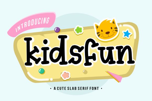 Kidsfun Font for Web Design