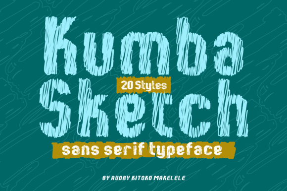 Kumba Sketch: A Whimsical Display Font