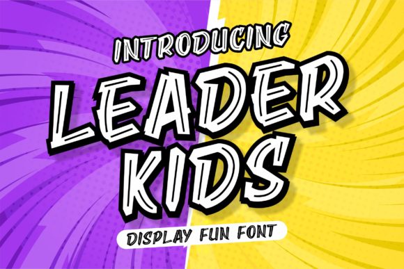 Leader Kids: A Bold Font for Business