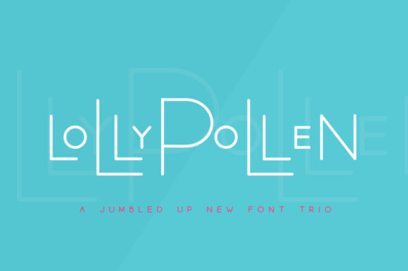 Lollypollen Trio: A Font for Creative Campaigns