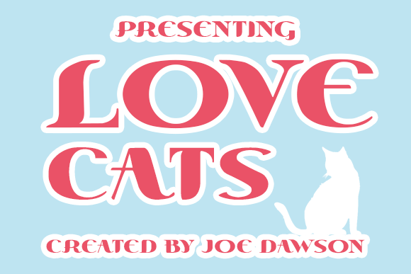 Love Cats Font for Business
