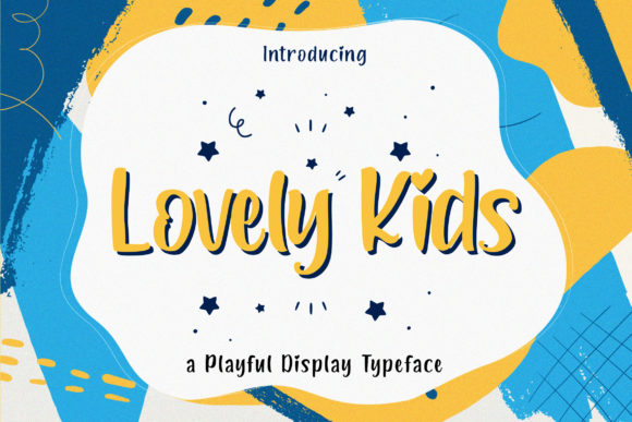 Lovely Kids Font for Creative Design