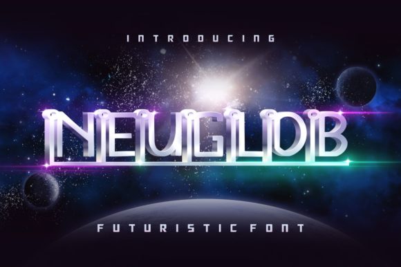 Neuglob: A Bold Display Font for Designers