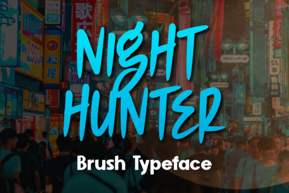 Night Hunter Font: Bold & Beautiful