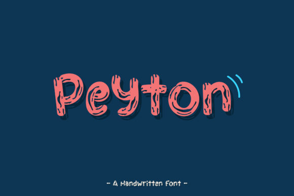 Peyton Font: Bold & Unique