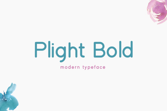 Plight Bold: A Bold Display Font for Creative Projects