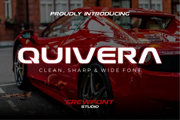 Quivera: A Modern Display Font