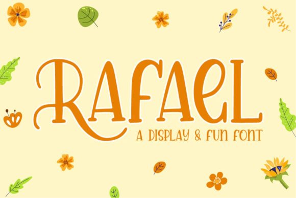 Rafael: A Bold Display Font for Editorial Design