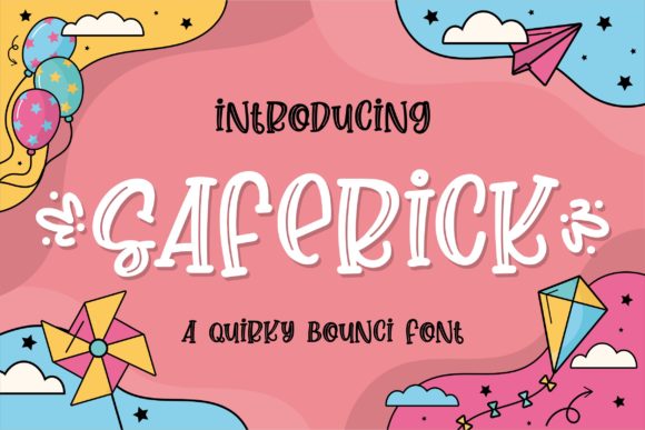 Saferick: A Bold Display Font for Designers