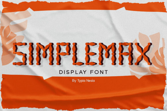 Simplemax: A Bold Display Font for Creative Web Design