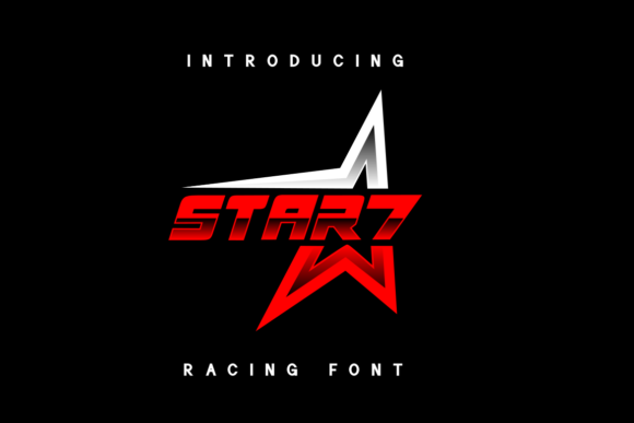 Star7: A Bold Font for Creative Makers