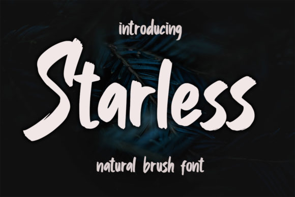 Starless: A Quirky Display Font for Scroll-Stopping Content