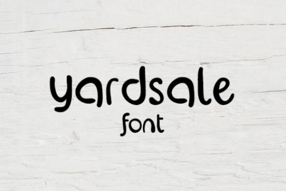 Yardsale Font: A Stylish Touch for Editorial Design